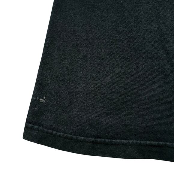 Vintage Fruit Of The Loom Choppers Motorcycle Skulls Cross Men's Black T Shirt L - Picture 3 of 7